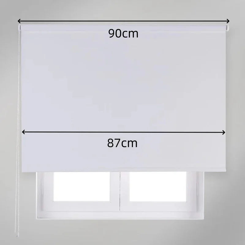 Estore De Rolo Blackout Branco - BOD HOME