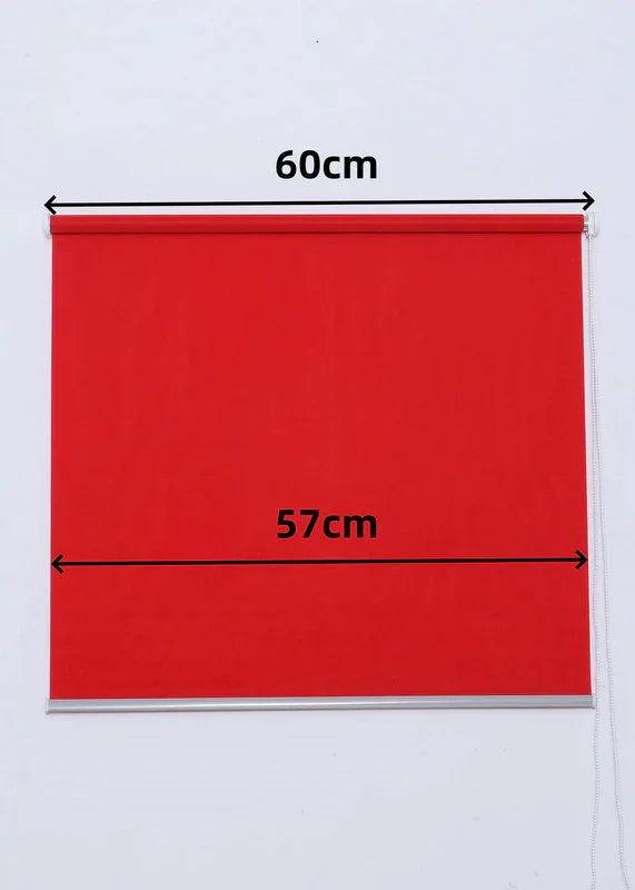 Estore de rolo translúcido Easy Fit vermelho - BOD HOME