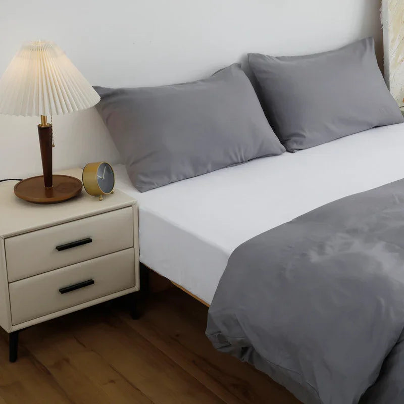 Sábana bajera ajustable blanca