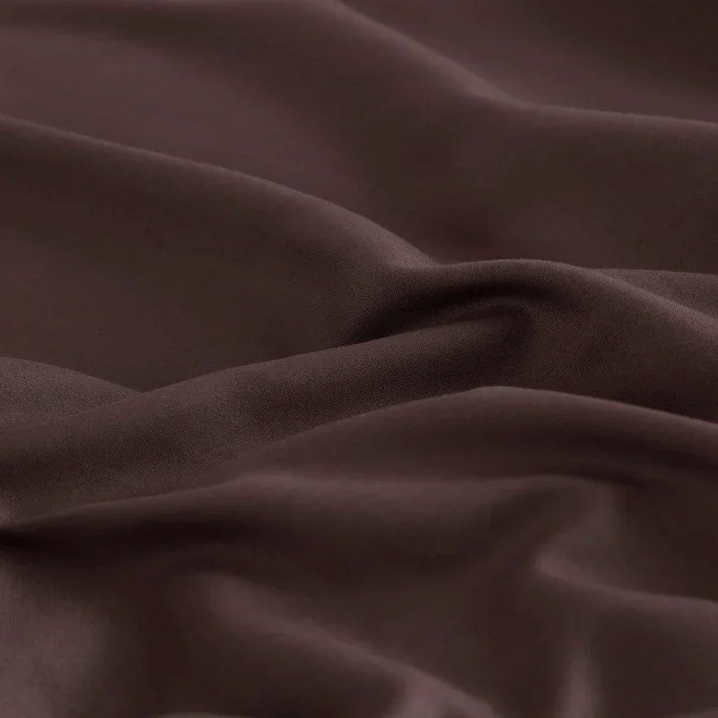 Sábana bajera ajustable marrón oscuro