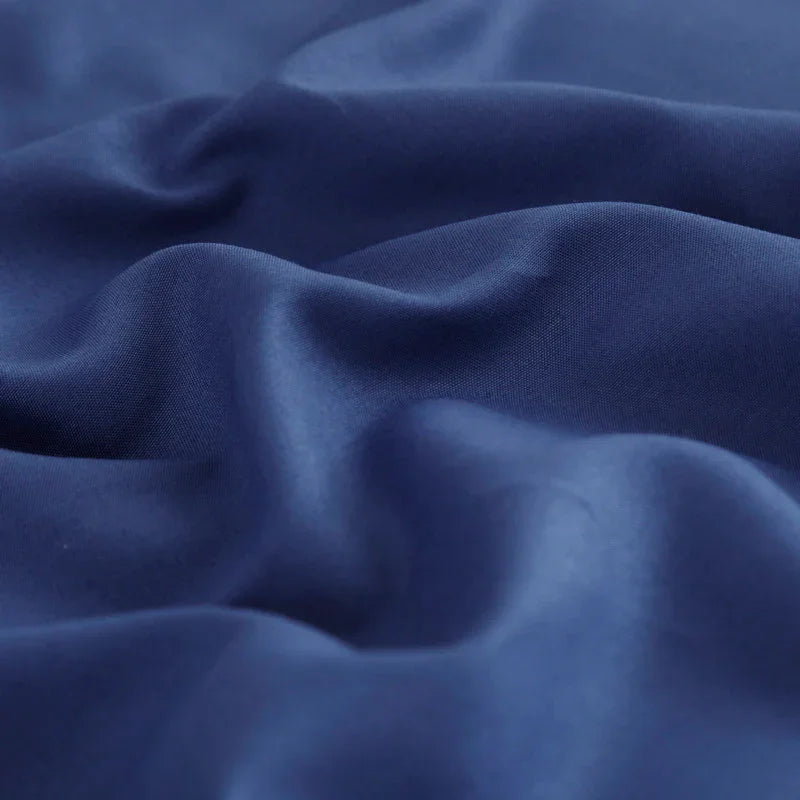 Sábana encimera azul oscuro