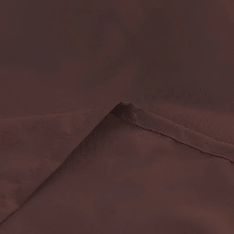 Sábana encimera marrón oscuro