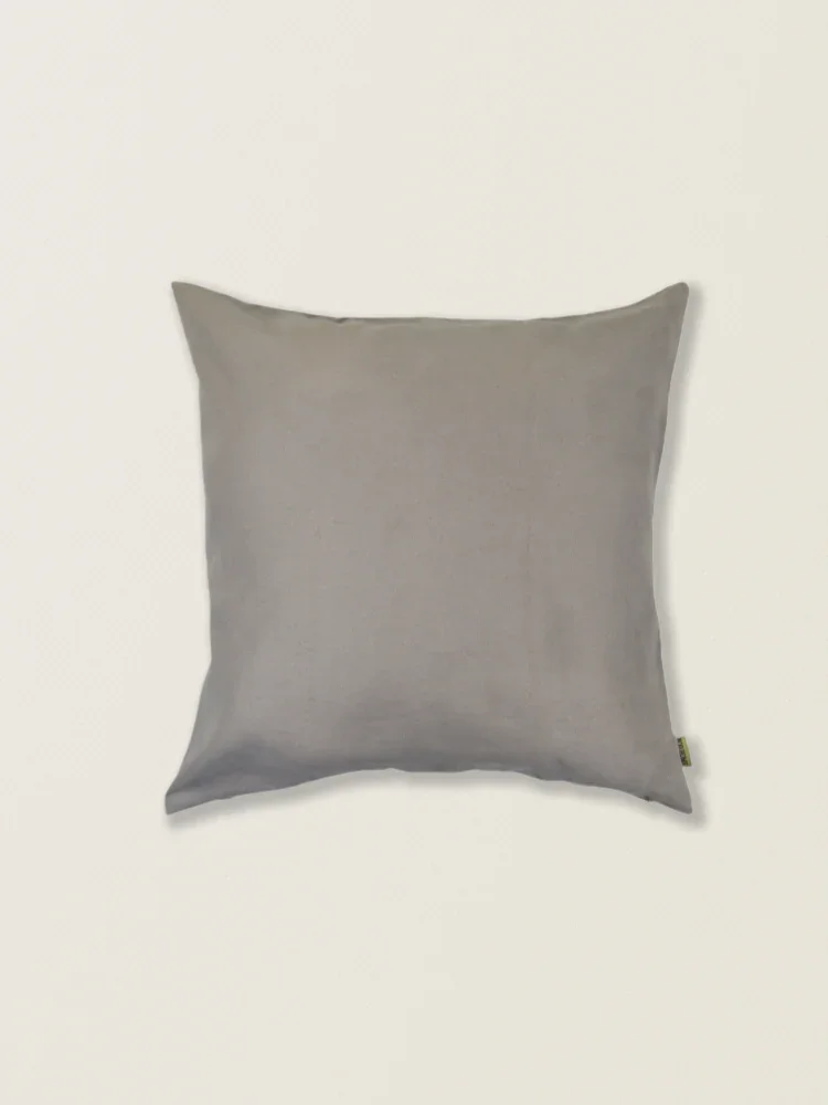 Funda de cojín de ante gris claro aprox: 45*45 cm