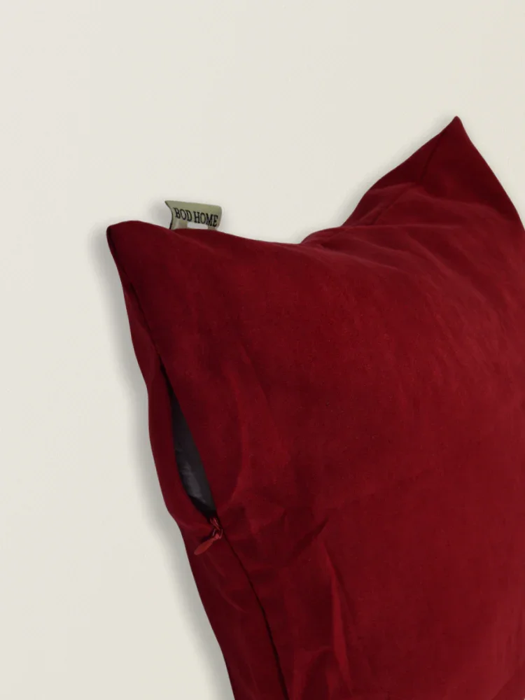 Funda de cojín de ante de arce t.aprox:45*45cm