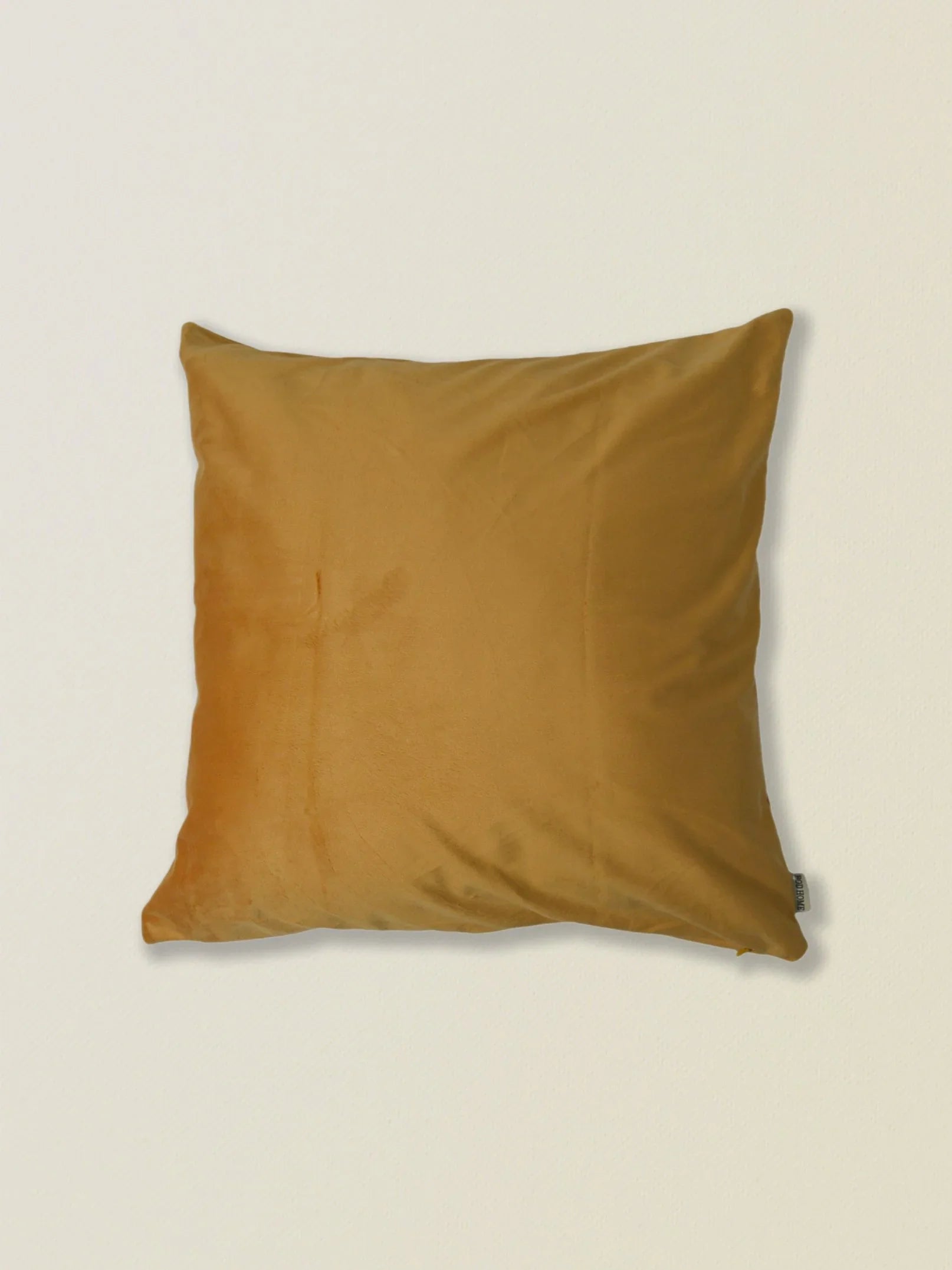 Tamaño aproximado de la funda de cojín de terciopelo amarillo: 45*45 cm.
