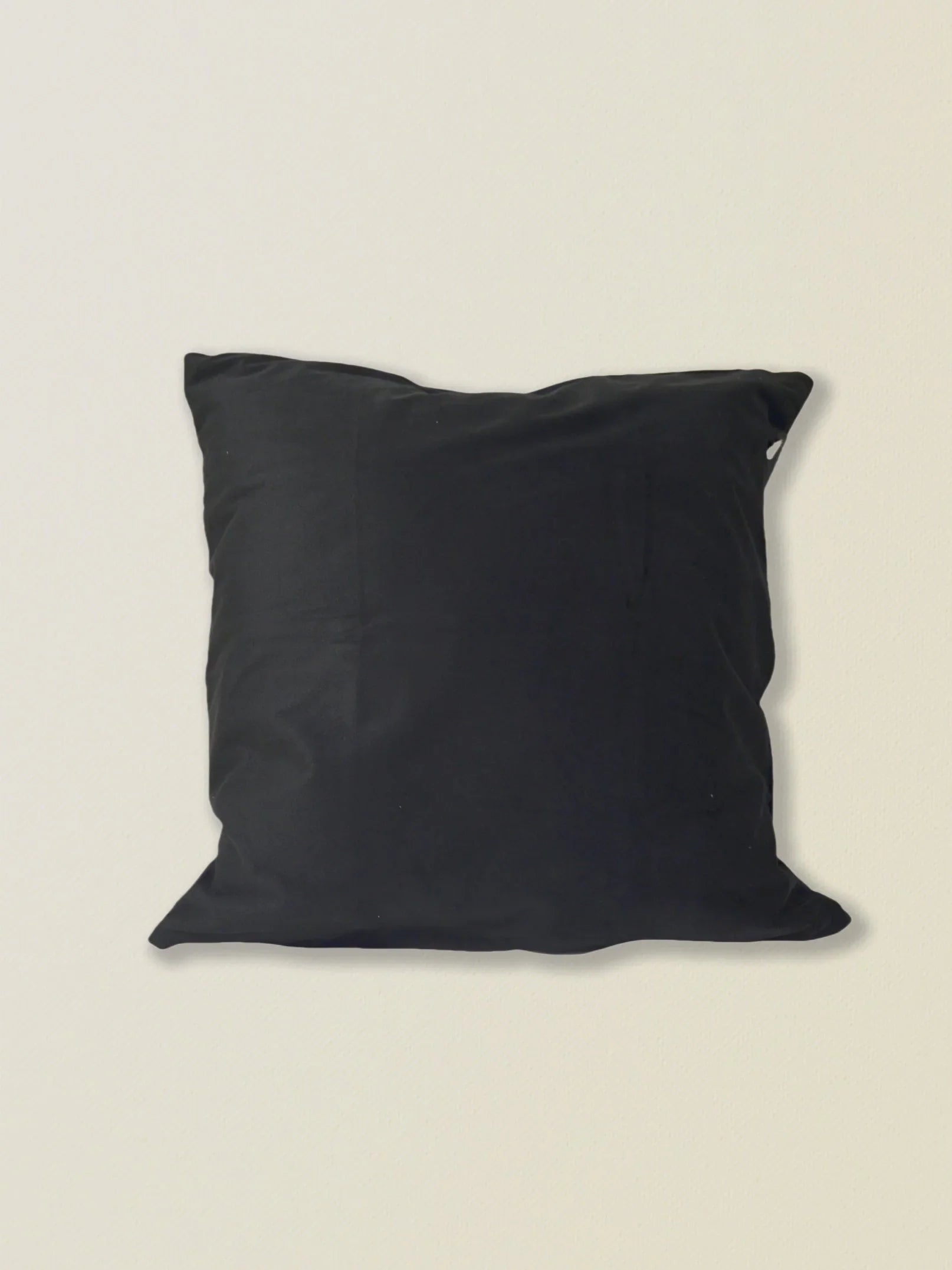 Funda de cojín de terciopelo negro t.aprox:45*45cm