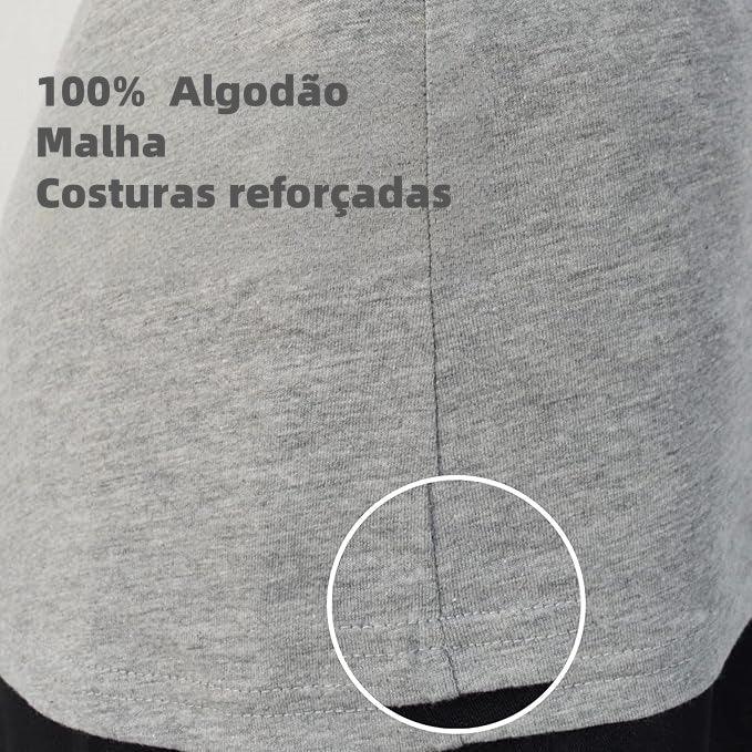 Camiseta gris hombre