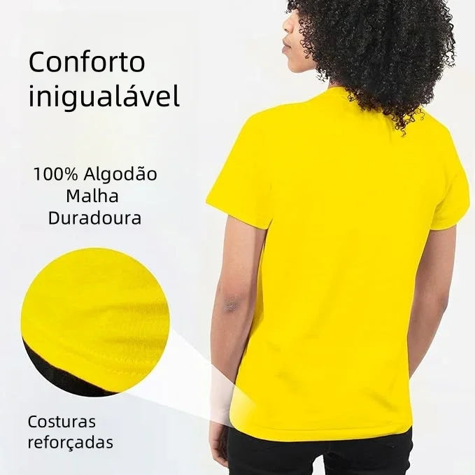 camiseta mujer amarillo