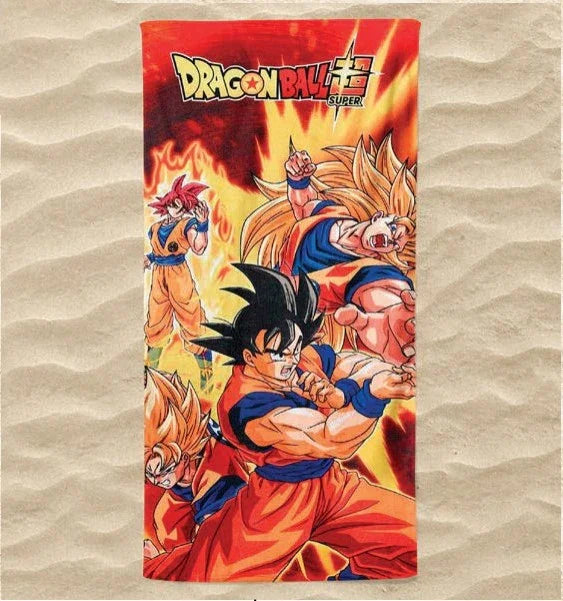 Toalha de Praia 3D DragonBall 70x140 cm - BOD HOME