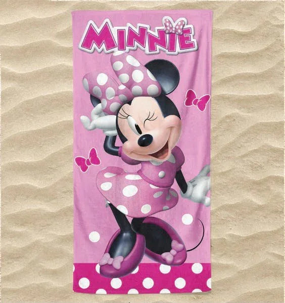 Toalha de Praia 3D Minnie Mouse 70x140 cm - BOD HOME
