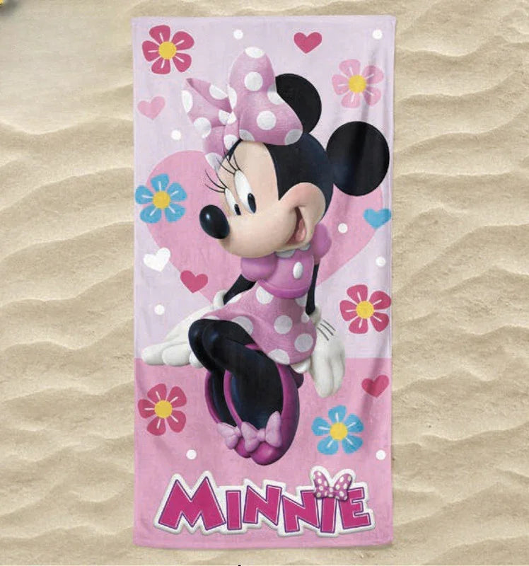 Toalha de Praia 3D Minnie Mouse 70x140 cm - BOD HOME