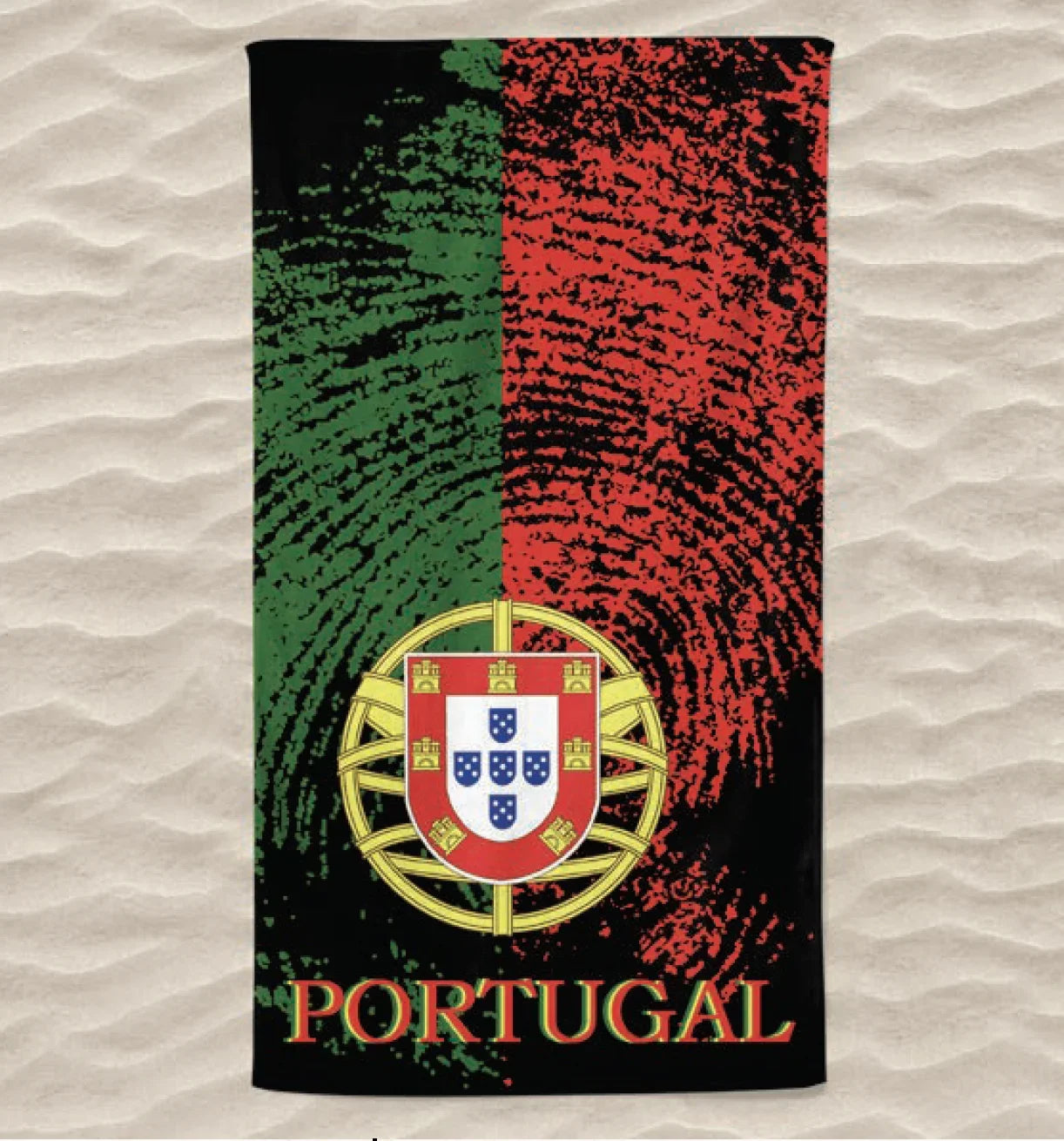 Toalha de Praia 3D Portugal 100x180cm