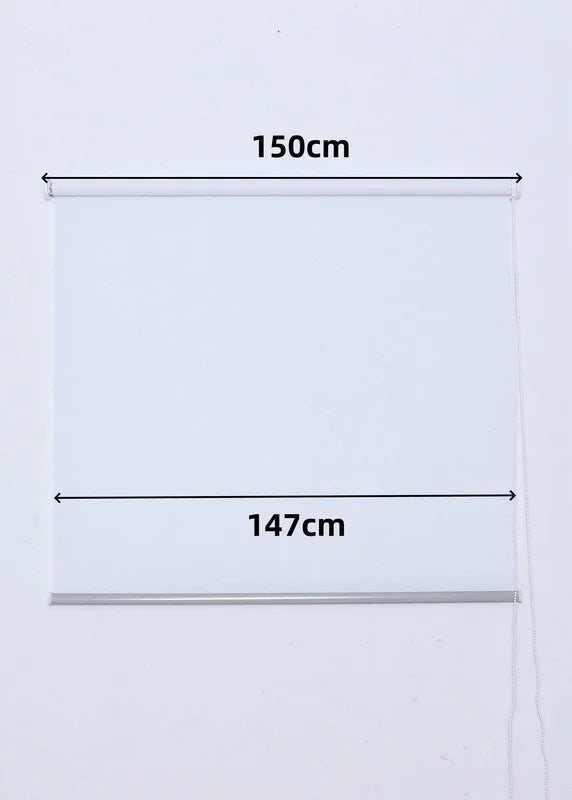 Estore de rolo translúcido Easy Fit branco - BOD HOME