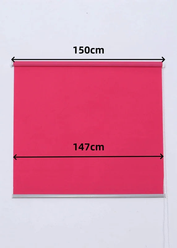 Estore de rolo translúcido Easy Fit rosa - BOD HOME