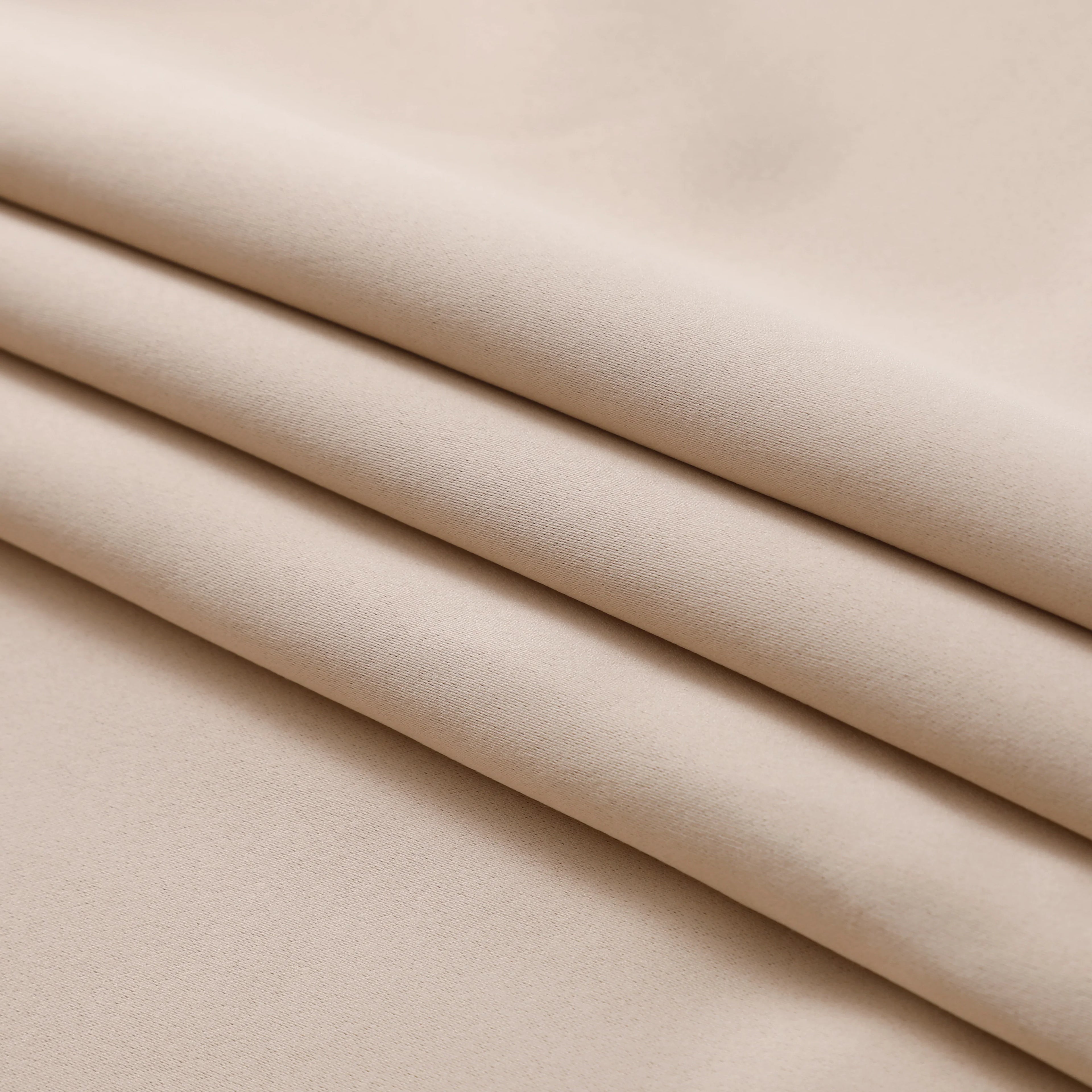 Cortina Opaca Efecto Térmico Beige 140*260cm-Individual