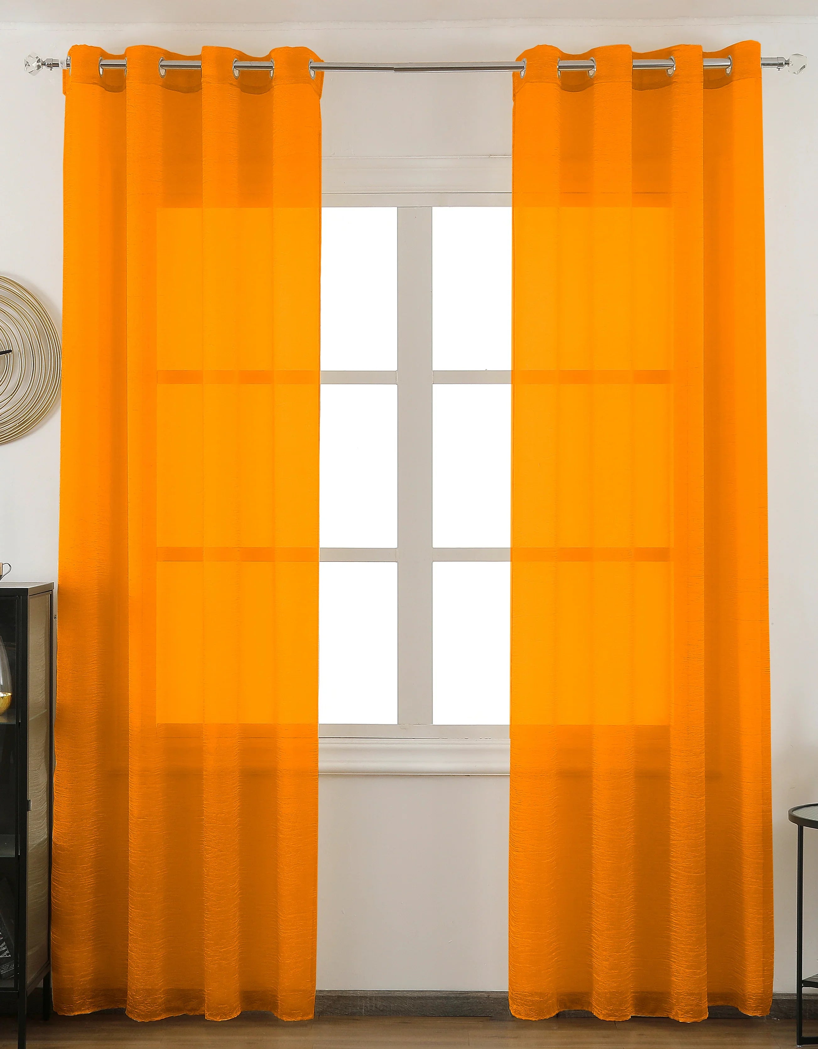Cortina Lisa Efecto Arrugado 140*260cm - Serie Color-Individual
