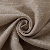 Cortina Jacquard com Bordado Bege 140*260CM-Individual- BOD HOME