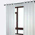 CORTINA DE CAMBRAIA LISA BRANCO COM ESTRELAS 140*260cm - BOD HOME