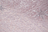 CORTINA DE CAMBRAIA LISA ROSA COM ESTRELAS 140*260cm - BOD HOME