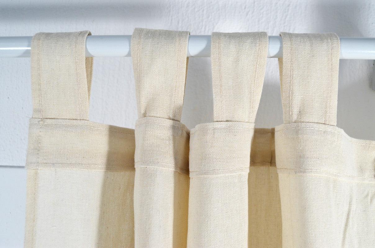 Cortina de cozinha bordados floralis castanho - BOD HOME