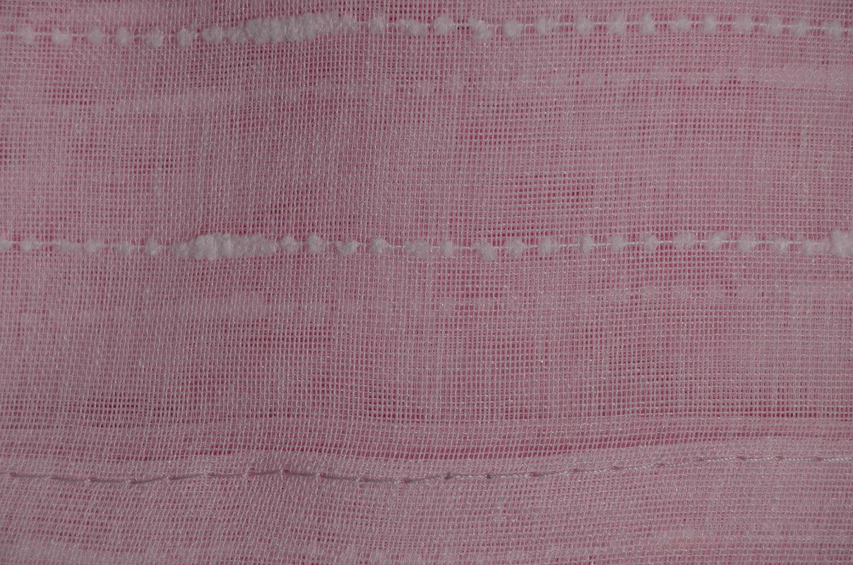 Cortina de linho com linhas horizontais 140*260cm - BOD HOME