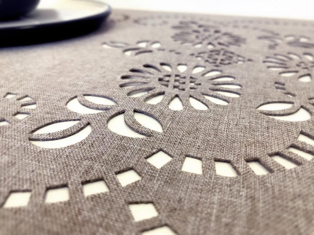 Individual de mesa vaziado floral 33*180cm - BOD HOME