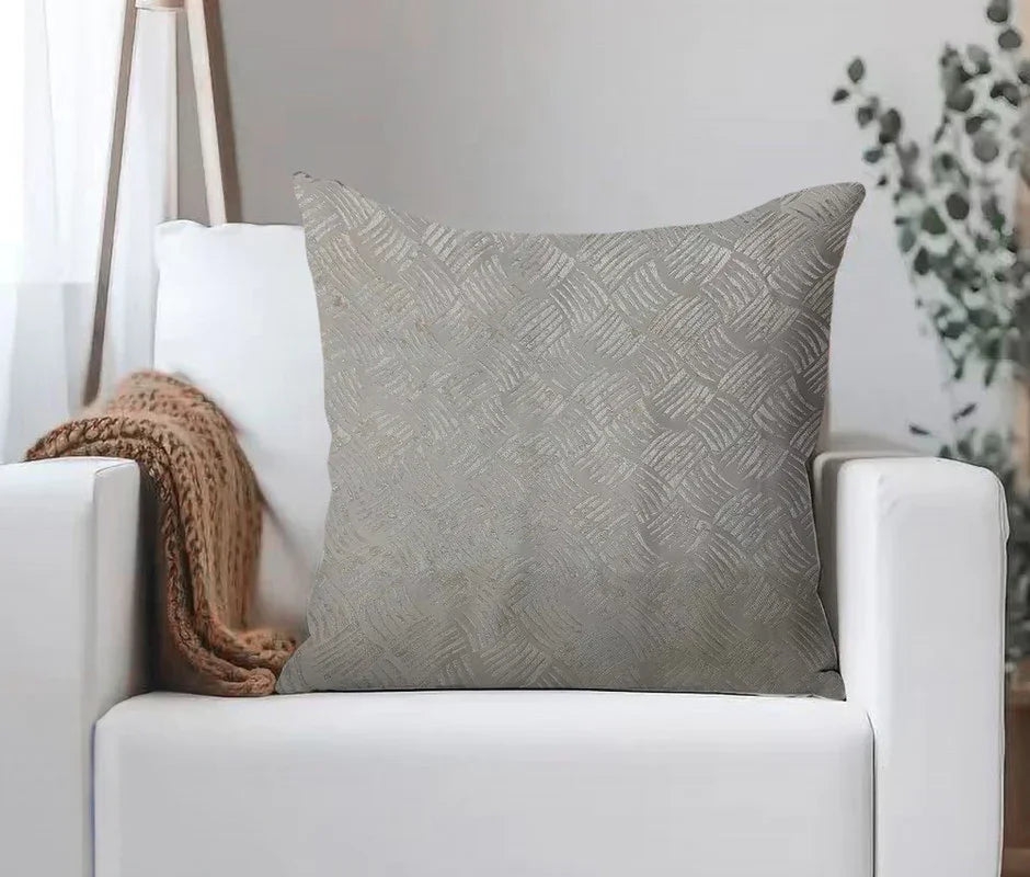 Capa de Almofada Elegante Bege - BOD HOME