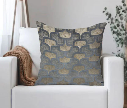 Capa de Almofada Estilo Azul Escuro - BOD HOME