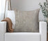 Capa de Almofada Glamouroso Cinza - BOD HOME