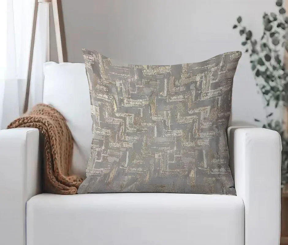 Capa de Almofada Glamouroso Bege - BOD HOME