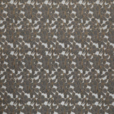 Cortina Jacquard com Estampa de Flores Castanha Escura 140*260CM-Individual- BOD HOME