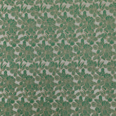 Cortina Jacquard com Estampa de Flores Verde 140*260CM-Individual- BOD HOME