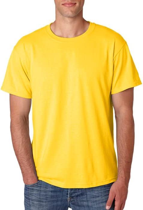 Camiseta amarilla de hombre.