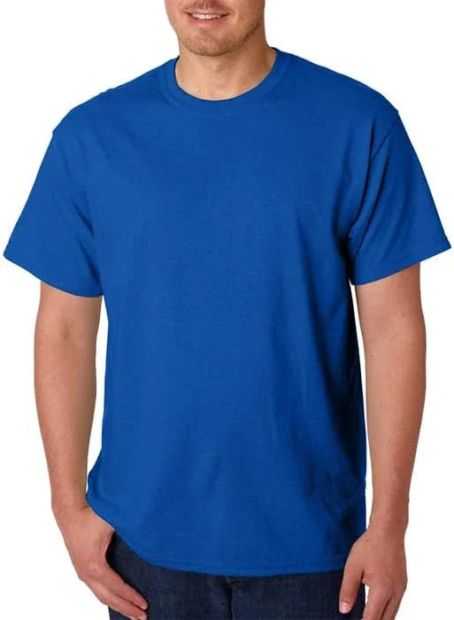 Camiseta de hombre azul real.