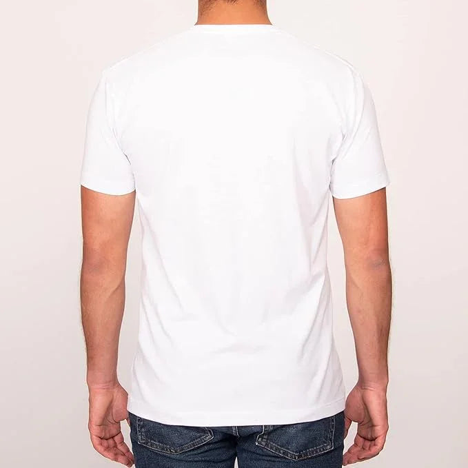 Camiseta blanca de hombre.