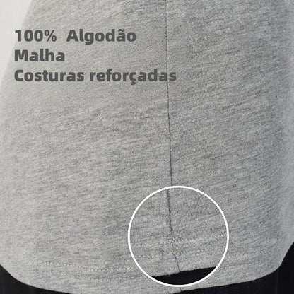Camiseta gris hombre
