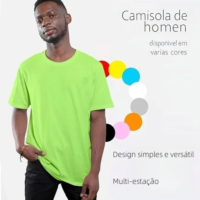 Camiseta verde hombre