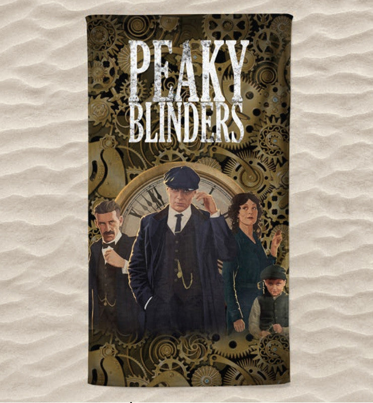 Toalha de Praia 3D Peaky Blinders 70x140 cm - BOD HOME