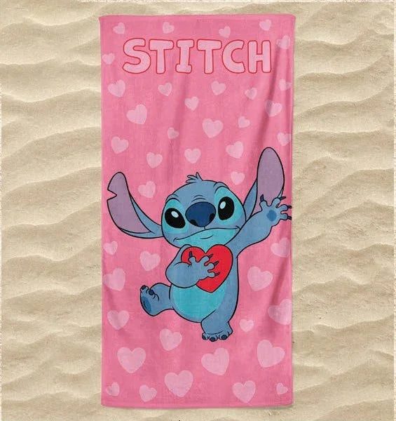 Toalha de Praia 3D Stitch 70x140 cm - BOD HOME