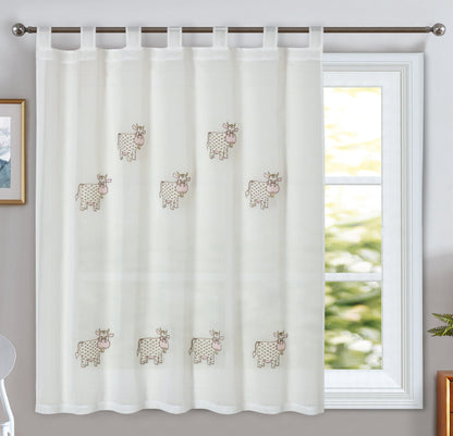 CORTINAS DE COZINHA COM COW - BOD HOME