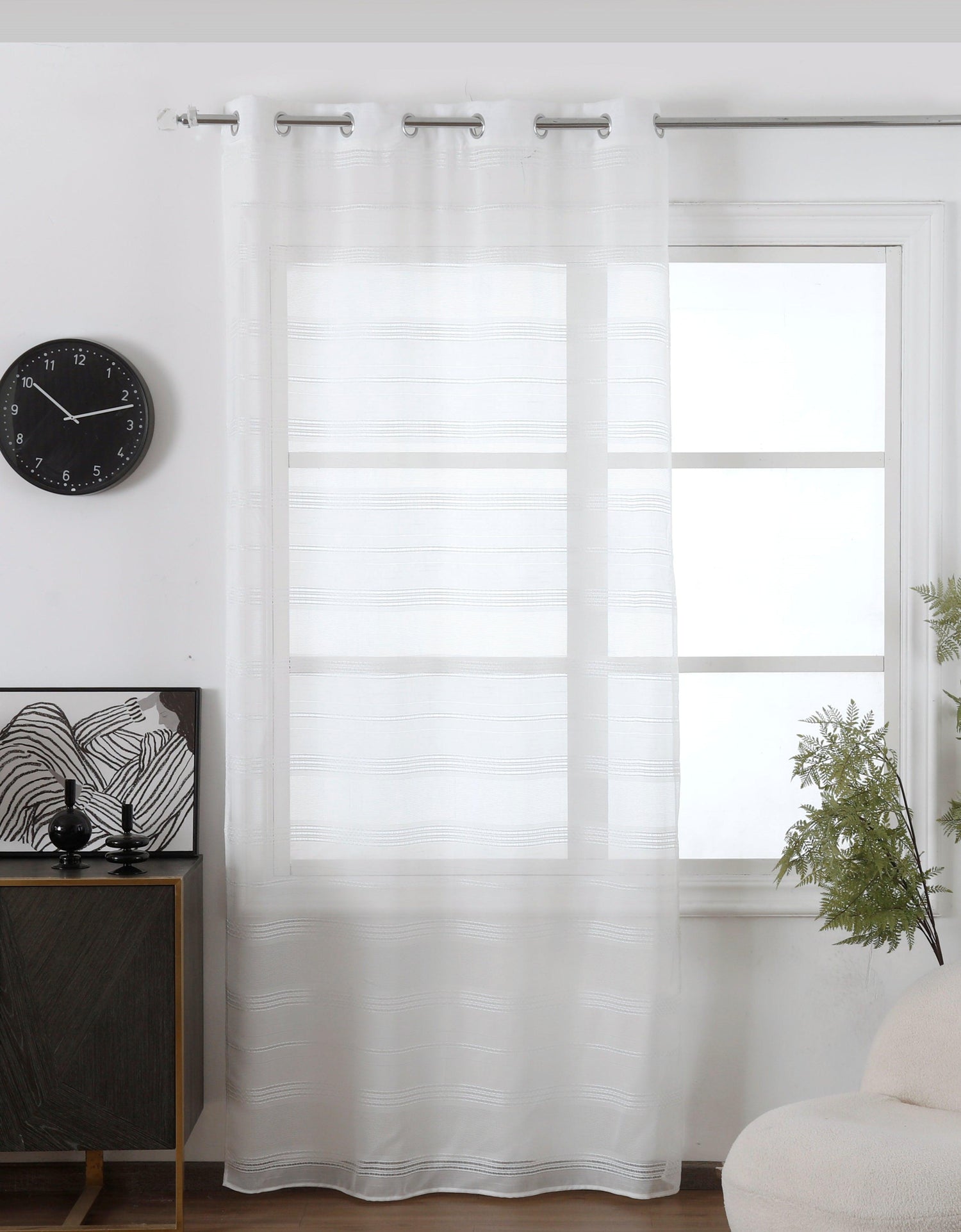 CORTINAS SEMI-OPACOS BRANCO - BOD HOME