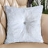 Almofada Com Diamante Redonda Branco Φ50cm - BOD HOME