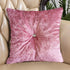 Almofada Com Diamante Redonda Rosa Φ50cm - BOD HOME