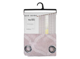 Cortina bordada com linhas cruzadas 140*260cm - BOD HOME