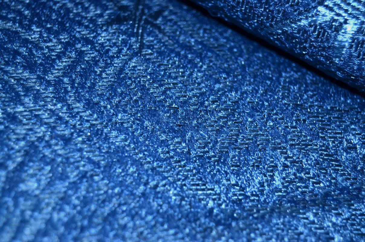 CORTINA DE CAMBRAIA LISA AZUL COM ESTRELAS 140*260cm - BOD HOME