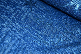 CORTINA DE CAMBRAIA LISA AZUL COM ESTRELAS 140*260cm - BOD HOME