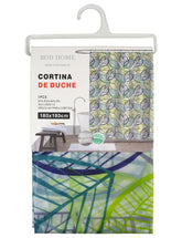 Cortina De Chuveiro Estampada Floresta Tropical 180*180cm - BOD HOME