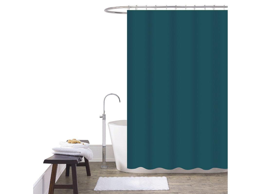 Cortina De Chuveiro Liso Forest Green 180*180cm - BOD HOME