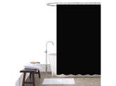 Cortina De Chuveiro Liso Preto 180*180cm - BOD HOME