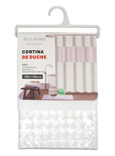 Cortina De Duche Em Patchwork Branco 180*180cm - BOD HOME